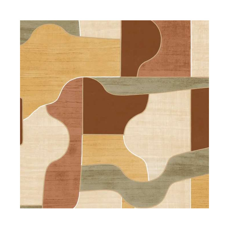 Papier peint motifs géométriques Modernismo Casamance