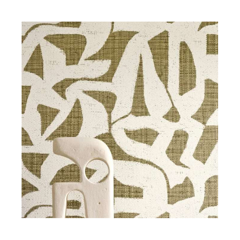Papier peint motifs géométriques Cana Casamance