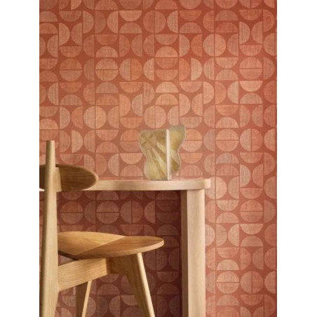 Papier peint motifs géométriques Dualis Casamance