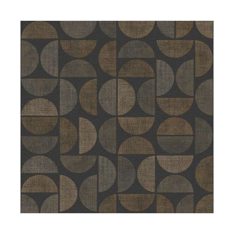 Papier peint motifs géométriques Dualis Casamance