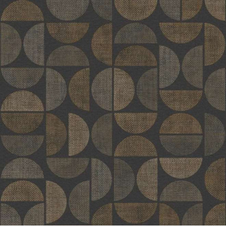 Papier peint motifs géométriques Dualis Casamance