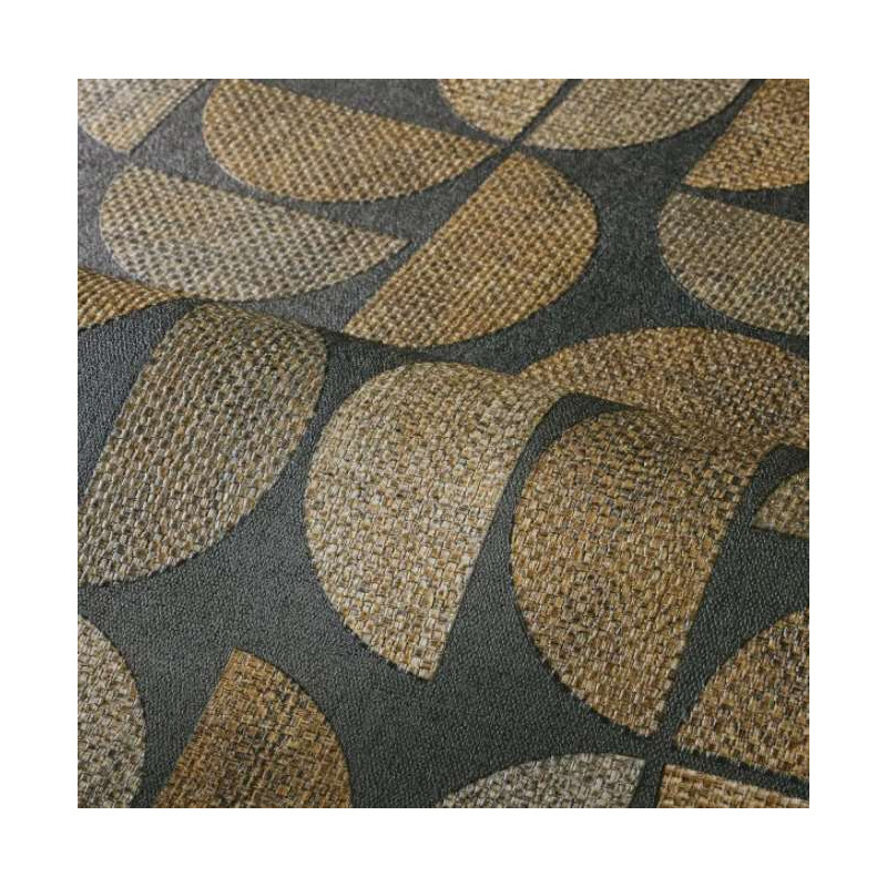 Papier peint motifs géométriques Dualis Casamance