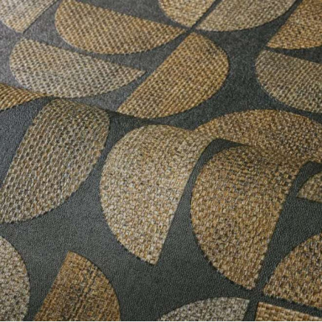 Papier peint motifs géométriques Dualis Casamance