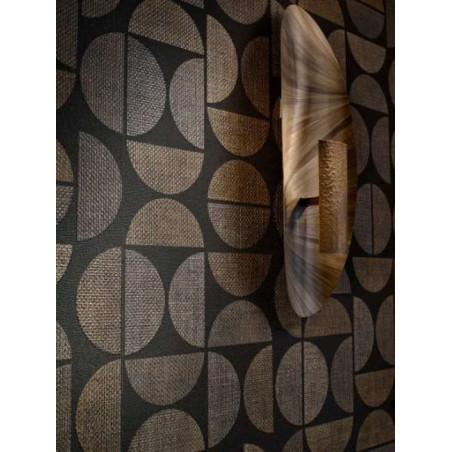 Papier peint motifs géométriques Dualis Casamance