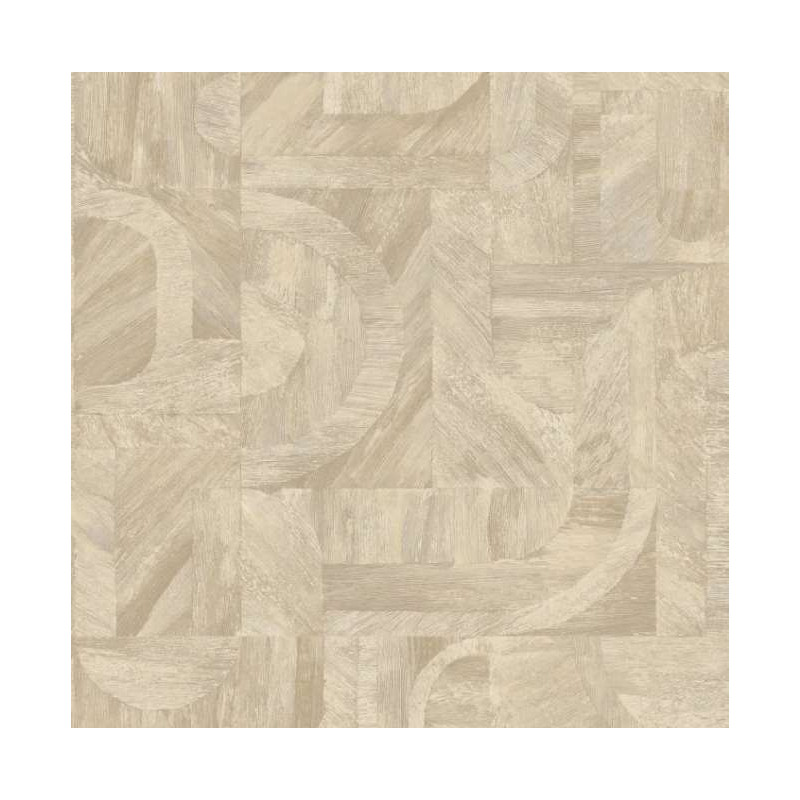 Papier peint motifs géométriques Intarsia Casamance