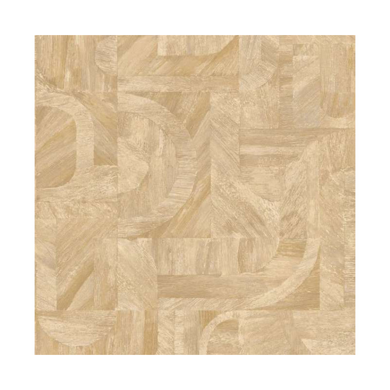 Papier peint motifs géométriques Intarsia Casamance