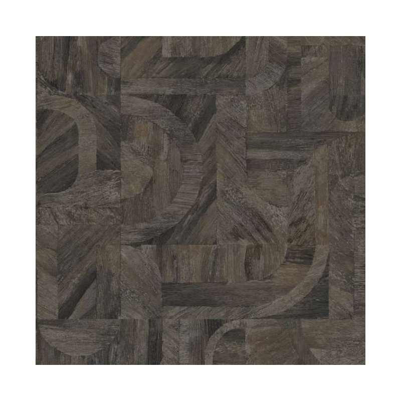 Papier peint motifs géométriques Intarsia Casamance