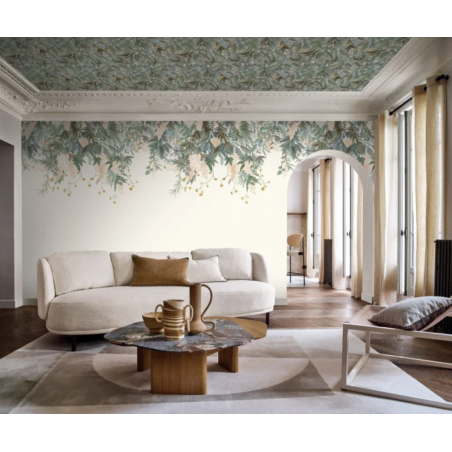 Panoramique fleuri Wisteria Casamance