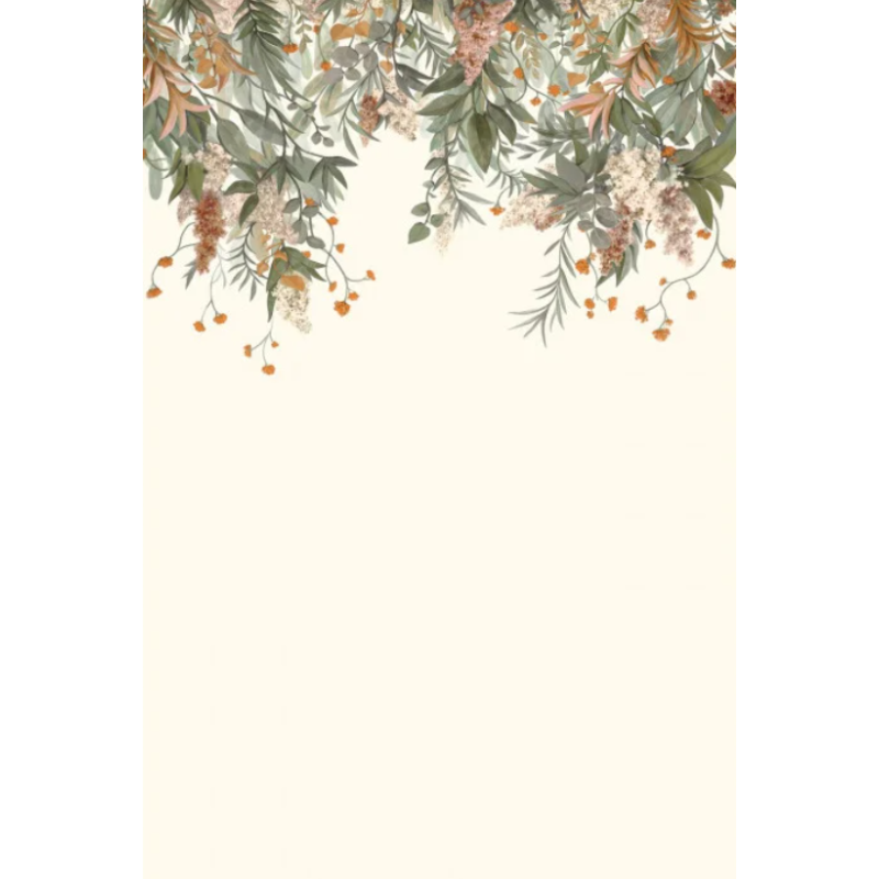 Panoramique fleuri Wisteria Casamance