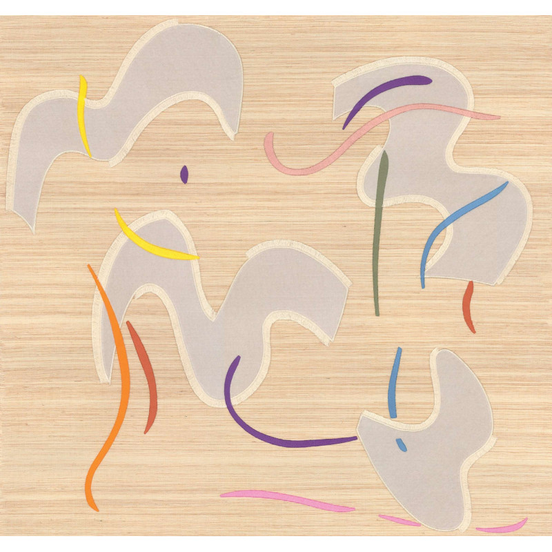 Papier peint géométrique Lazgi Elitis