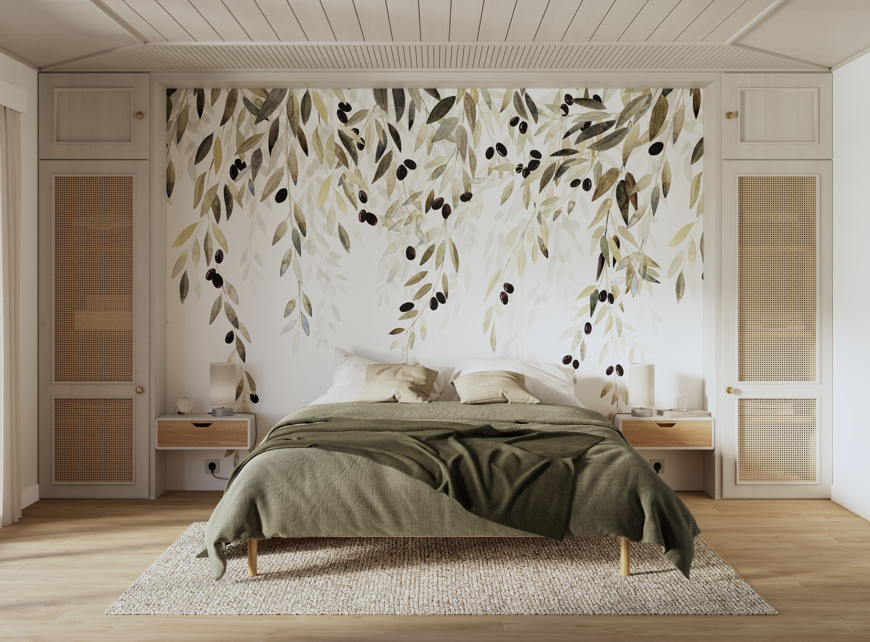 Papier peint pour chambre adulte zen​