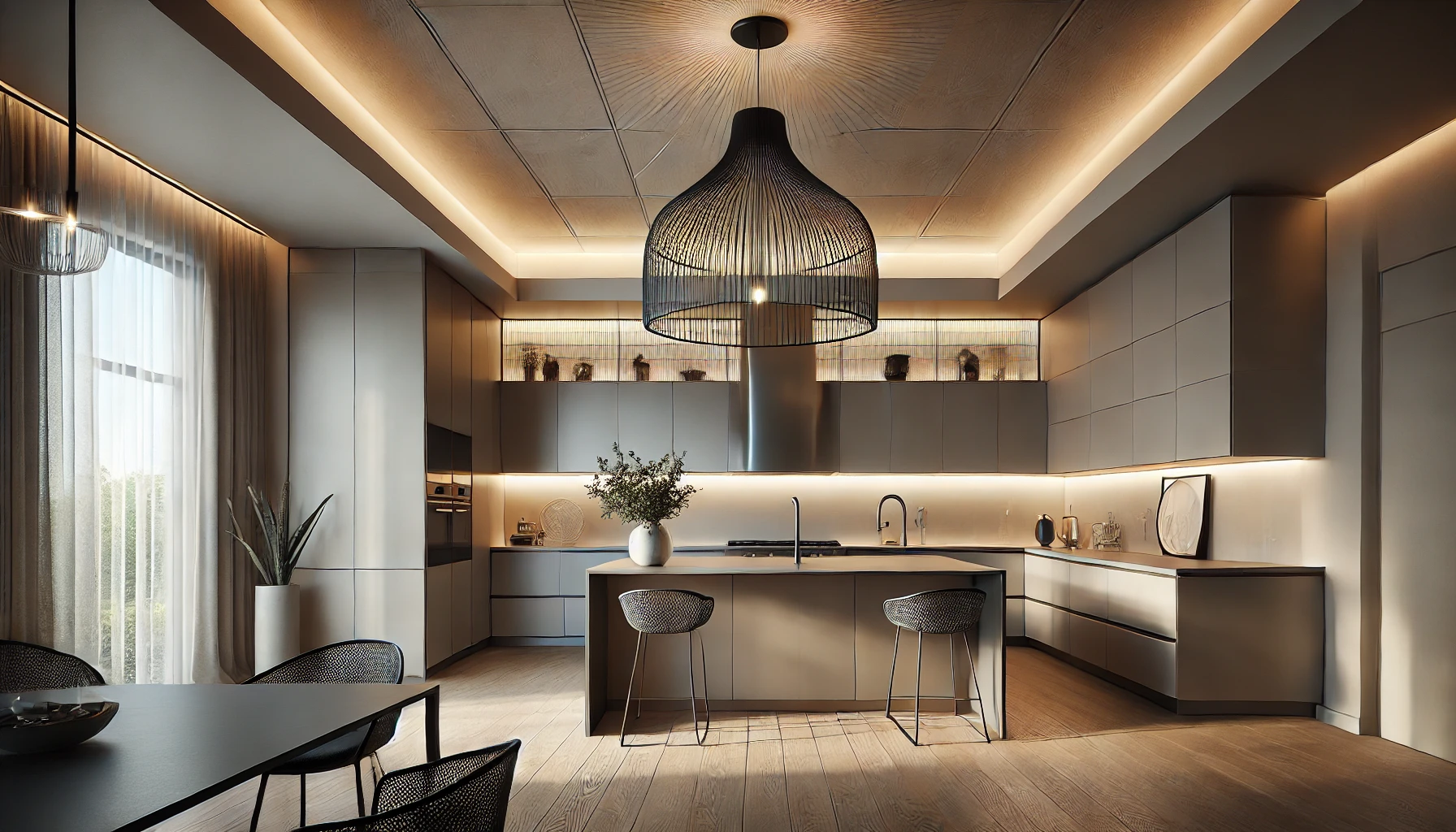 Suspension luminaire cuisine