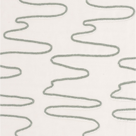 Tissu voilage bleu