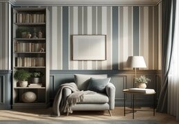 Guide complet pour choisir son papier peint à rayures : Styles, tendances et conseils de décoration intérieure